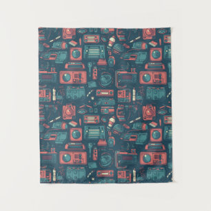 Tapete De Parede Explosão do passado: tecnologia da anos 80