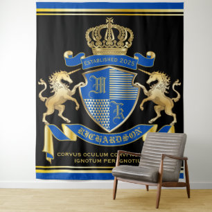 Tapete De Parede Faça seu próprio Casaco de armas no Unicórnio