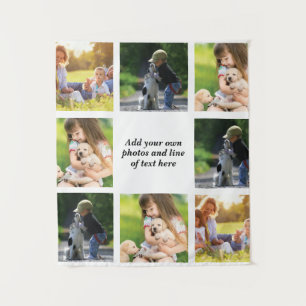 Tapete De Parede Faça sua própria colagem de fotos e texto