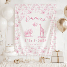 Faixa de Bebê Menina Rosa Bege Chuveiro de Bebê Sa