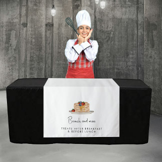 Tapete De Parede Faixa de Mesa de Negócios Moderna Personalizada Ba