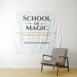 Tapete De Parede Faixa de Volta às Aulas Decoração de Sala de Aula 