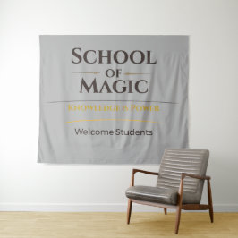 Tapete De Parede Faixa de Volta às Aulas Decoração de Sala de Aula 
