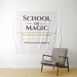Tapete De Parede Faixa de Volta às Aulas Decoração de Sala de Aula 