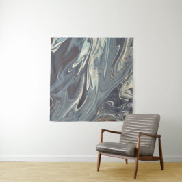 Tapete De Parede Fallen Waves Art | Melhor pintura abstrato moderna