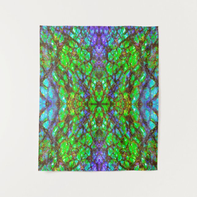 Tapete De Parede Falln Peacock Ammolite (Frente)