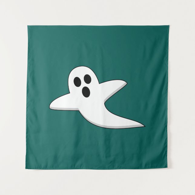 Tapete De Parede Fantasma Fofo (Frente)