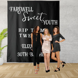 Tapete De Parede Farewell Sweet Youth RIP 20s aniversário de 30 ano