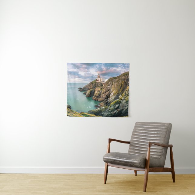 Tapete De Parede Faróis | Baily Lighthouse Dublin, Irlanda (In Situ (Horizontal))