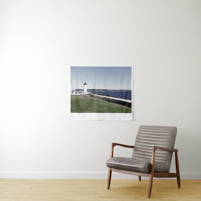 Tapete De Parede Farol Portsmouth (In Situ (Horizontal))