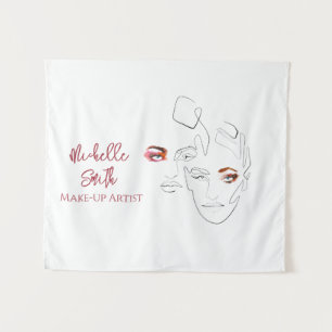 Tapete De Parede Fashion de linha, maquiagem, maquiagem de marca ar