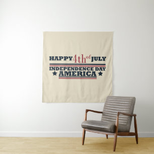 Tapete De Parede Feliz 4 de julho dia da independência América