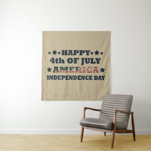 Tapete De Parede Feliz 4 de julho dia da independência América