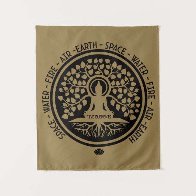 Tapete De Parede Feliz Dia do Vesak (Frente)