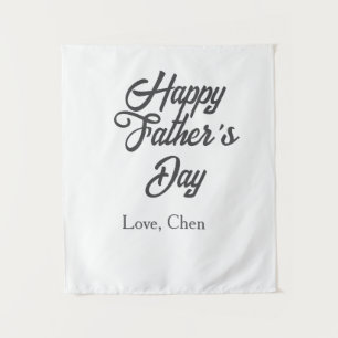 Tapete De Parede Feliz dia dos pais nome cinza amor melhor papai de