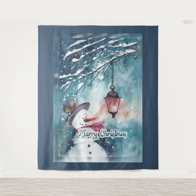 Tapete De Parede Feliz Natal (Frente)