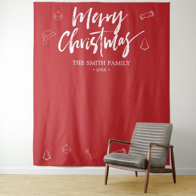 Tapete De Parede Feliz Natal Propaganda de Foto Fundo (In Situ)