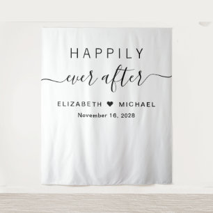 Tapete De Parede Feliz Nunca Depois Da Recepção de casamento