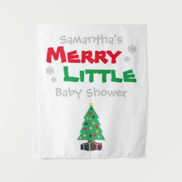 Tapete De Parede Feliz pequeno Chá de fraldas