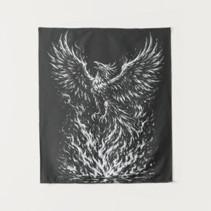 Tapete De Parede Fênix Ressurgindo das Chamas por BurnsInHell