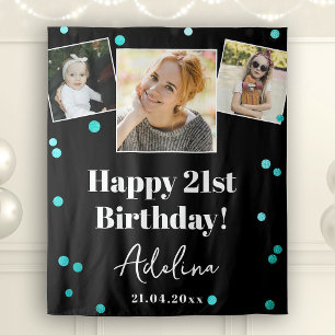Tapete De Parede Festa de aniversário de Fotografias Personalizada