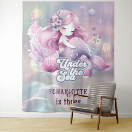 Tapete De Parede Festa de aniversário Mágica para Crianças de Serei