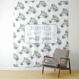 Tapete De Parede Festa De Despedida Vamos Sentir Sua Falta De Trás