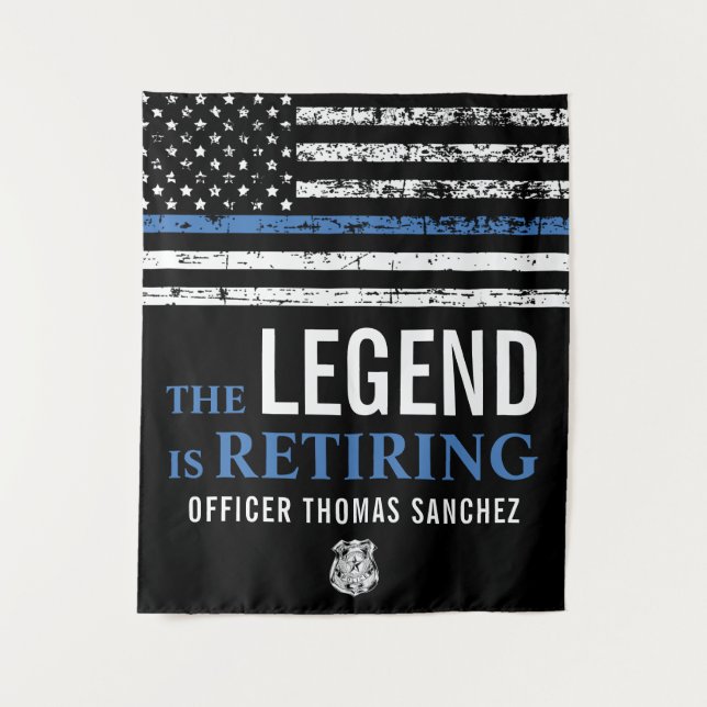 Tapete De Parede Festa de Reforma da Polícia de Sinalizador de Linh (Frente)