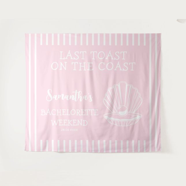 Tapete De Parede Festa de Solteira de Barco à Vela Náutico Último B (Frente (Horizontal))