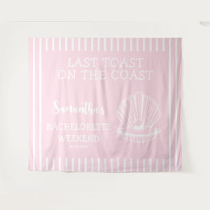 Tapete De Parede Festa de solteira de veleiro náutico na última tor