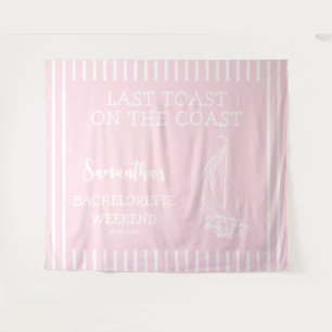 Tapete De Parede Festa de solteira de veleiro náutico na última tor