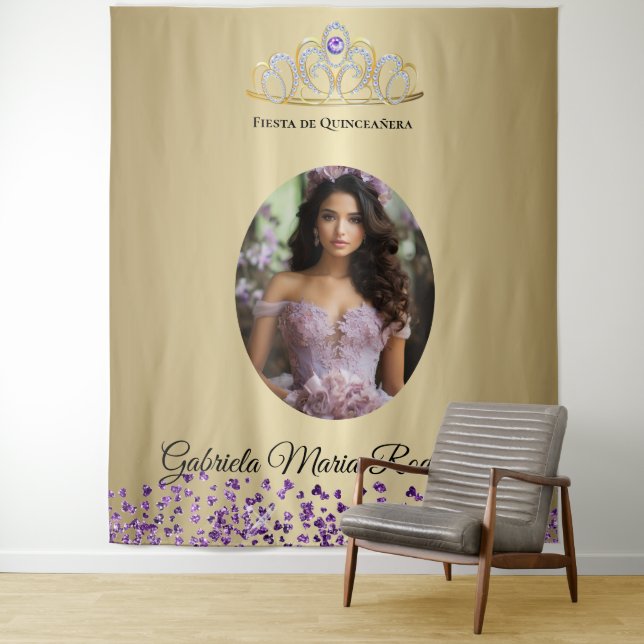 Tapete De Parede Fiesta de Quinceañera (In Situ)