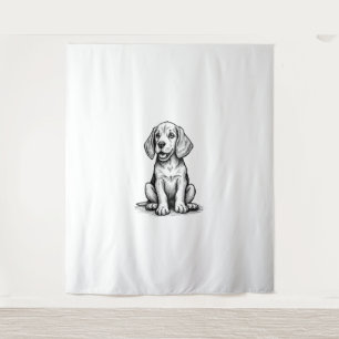 Tapete De Parede Filhote de Beagle adorável, família amante de anim
