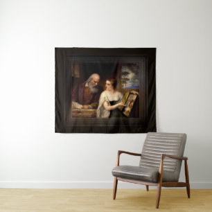 Tapete De Parede Filosofia e Arte Cristã de Daniel Huntington