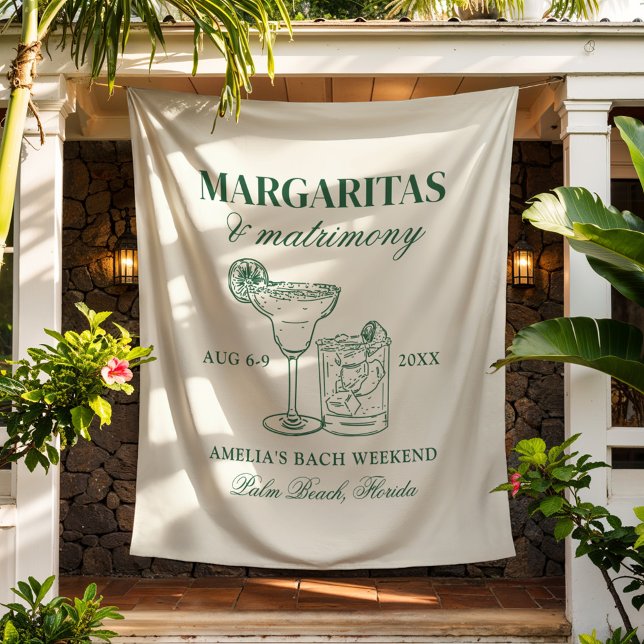 Tapete De Parede Fim de Semana de Solteira Margaritas & Matrimônio (Criador carregado)