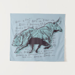 Tapete De Parede Finanças na Análise do Mercado de Ações