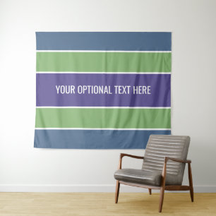 Tapete De Parede Fitas de texto personalizadas com padrão de distri
