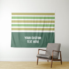 Tapete De Parede Fitas de texto personalizadas com padrão de distri