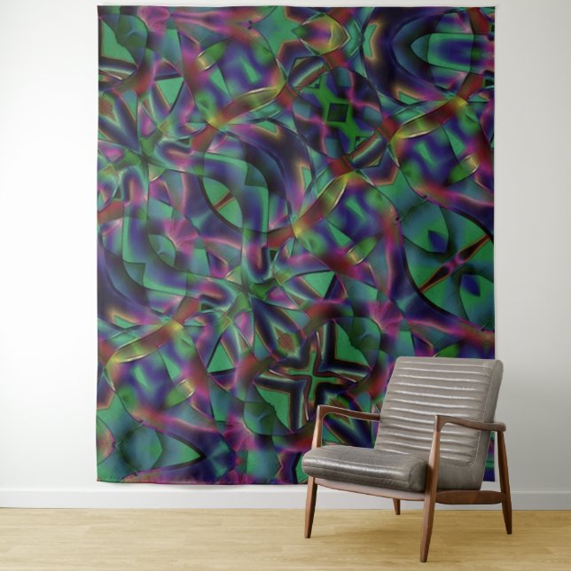 Tapete De Parede Fitas intertecidas de cor escurecida (In Situ)