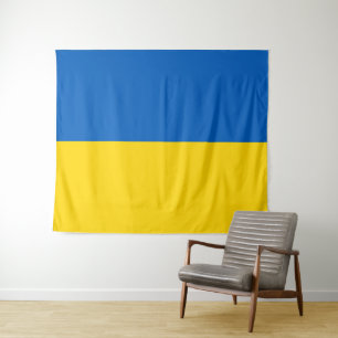 Tapete De Parede Flag of Ukraine
