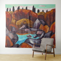Flaming Pool—Dogtown | Marsden Hartley |