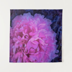Tapete De Parede Flor de Peony Lush Rosa