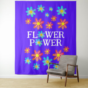 Tapete De Parede Flor Power Purple