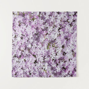 Tapete De Parede Flor violeta, cenário de frescura de verão.