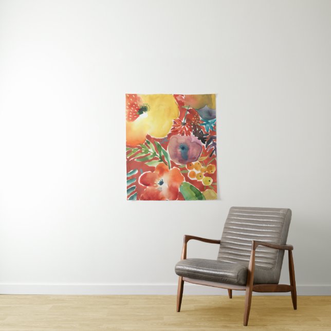 Tapete De Parede Florais Abundantes III (In Situ)