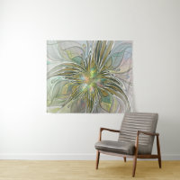 Floral Fantasy Moderna Arte Fractal Flor Com Doura