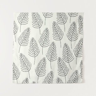 Tapete De Parede Floral Natural: Abstrato White Vintage