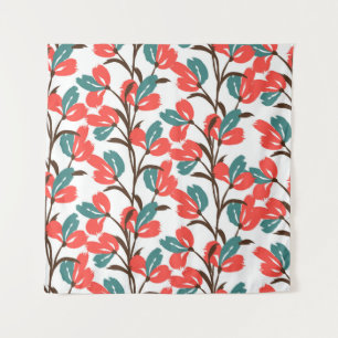 Tapete De Parede Floral seamless pattern. Cute floral background. P