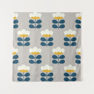 Tapete De Parede Floral seamless pattern design. Scandinavian style