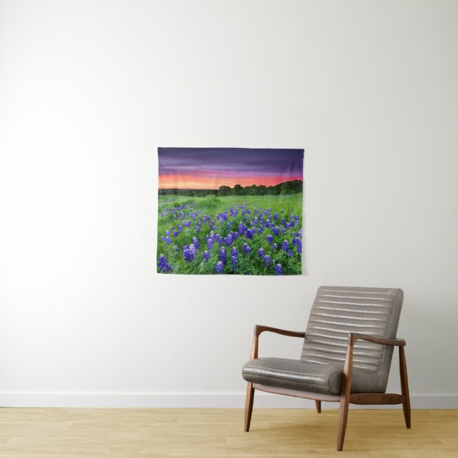 Tapete De Parede Flores | Bluetooth no Texas Sunset (In Situ (Horizontal))
